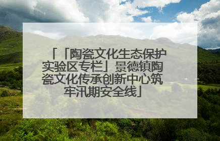 「陶瓷文化生态保护实验区专栏」景德镇陶瓷文化传承创新中心筑牢汛期安全线