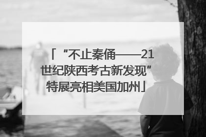“不止秦俑——21世纪陕西考古新发现”特展亮相美国加州