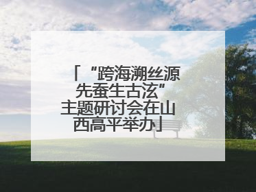 “跨海溯丝源 先蚕生古泫”主题研讨会在山西高平举办