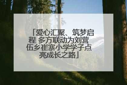 爱心汇聚、筑梦启程 多方联动为刘营伍乡崔寨小学学子点亮成长之路
