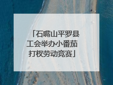 石嘴山平罗县工会举办小番茄打杈劳动竞赛