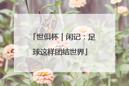 世俱杯｜闲记：足球这样团结世界