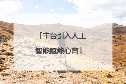 丰台引入人工智能赋能心育