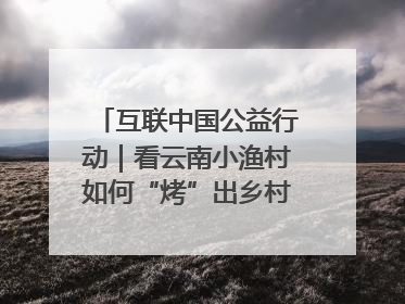 互联中国公益行动｜看云南小渔村如何“烤”出乡村振兴新滋味