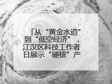 从“黄金水道”到“低空经济”，江汉区科技工作者日展示“硬核”产业答卷