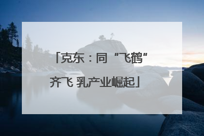 克东：同“飞鹤”齐飞 乳产业崛起