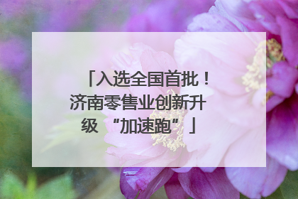 入选全国首批！济南零售业创新升级 “加速跑”