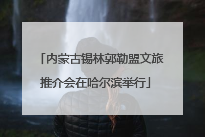 内蒙古锡林郭勒盟文旅推介会在哈尔滨举行