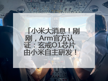 小米大消息!刚刚,Arm官方认证:玄戒O1芯片由小米自主研发!雷军此前称已开始大规模量产