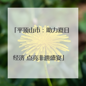 平顶山市：助力夏日经济 点亮非遗盛宴