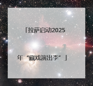 拉萨启动2025年“藏戏演出季”