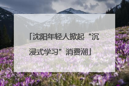 沈阳年轻人掀起“沉浸式学习”消费潮