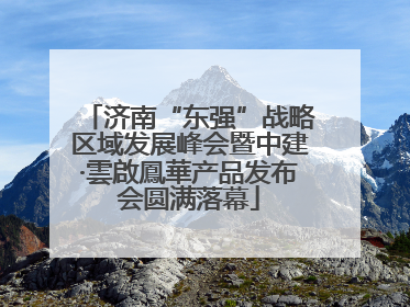 济南“东强”战略区域发展峰会暨中建·雲啟鳳華产品发布会圆满落幕