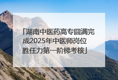 湖南中医药高专圆满完成2025年中医师岗位胜任力第一阶梯考核