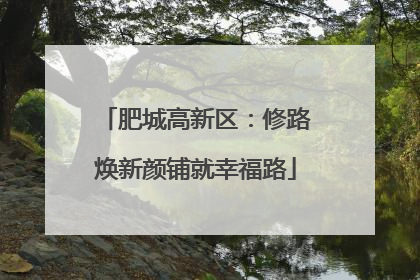 肥城高新区：修路焕新颜铺就幸福路