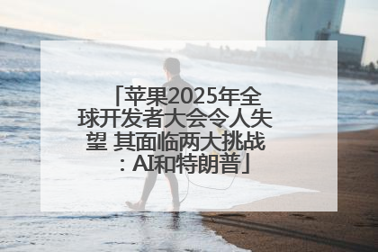 苹果2025年全球开发者大会令人失望 其面临两大挑战：AI和特朗普