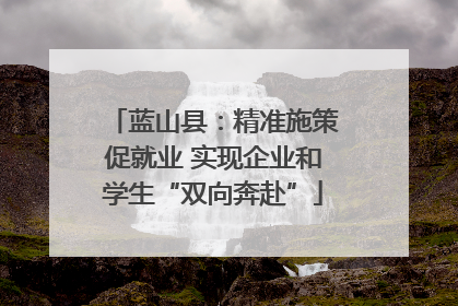 蓝山县：精准施策促就业 实现企业和学生“双向奔赴”