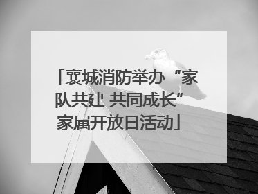 襄城消防举办“家队共建 共同成长”家属开放日活动