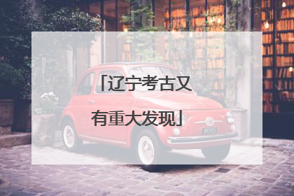 辽宁考古又有重大发现