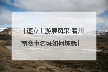 逐立上游展风采 看川南赛事名城如何炼就