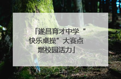 遂昌育才中学“快乐桌操”大赛点燃校园活力