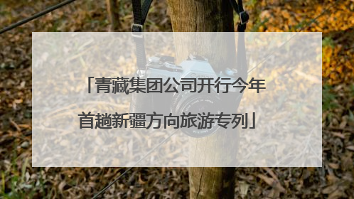 青藏集团公司开行今年首趟新疆方向旅游专列