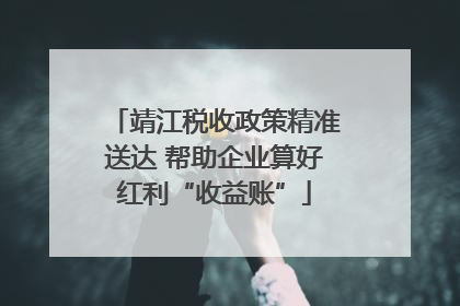靖江税收政策精准送达 帮助企业算好红利“收益账”
