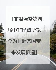 非媒盛赞第四届中非经贸博览会为非洲各国带来发展机遇