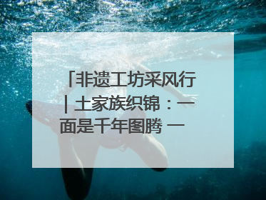 非遗工坊采风行｜土家族织锦：一面是千年图腾 一面是幸福画卷