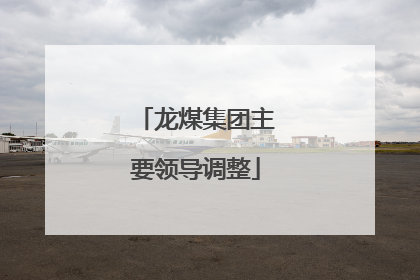 龙煤集团主要领导调整